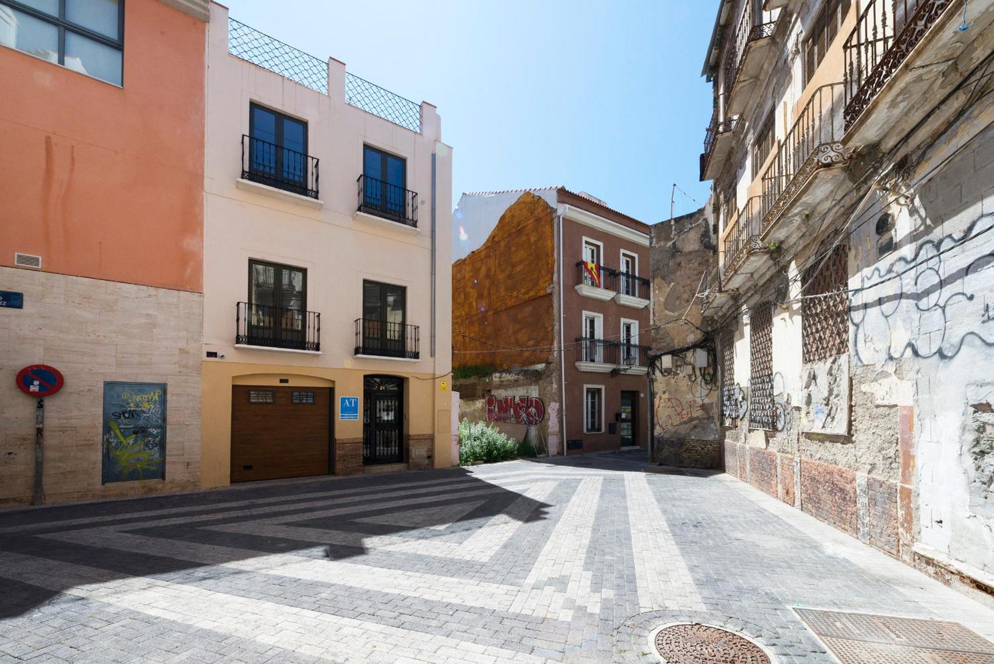Duplex En Centro De Malaga, Calle Nuno Gomez エクステリア 写真